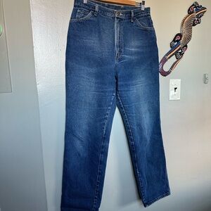 Vintage Wrangler Deep Blue Denim Jeans